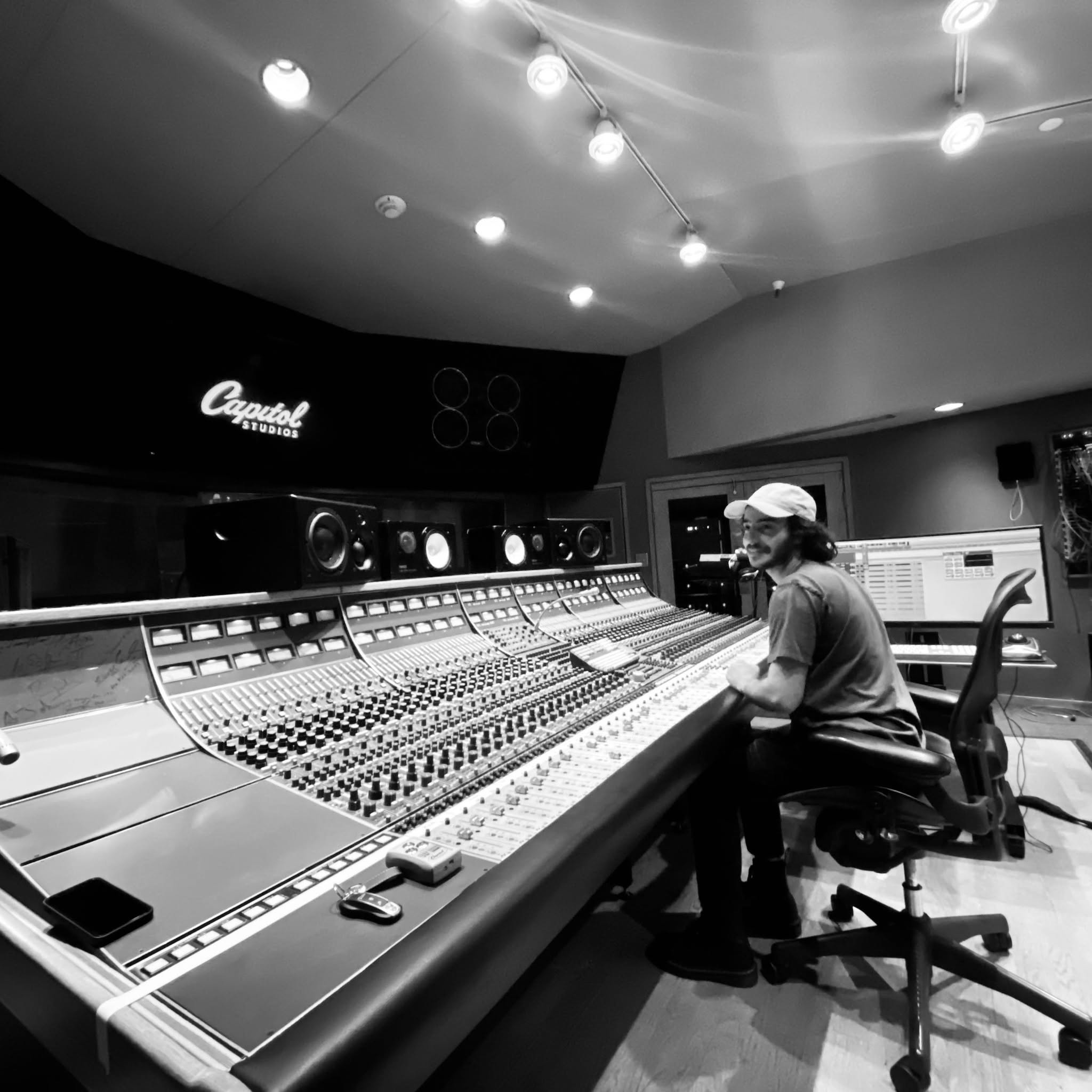 Dylan Sky at Capitol Studios